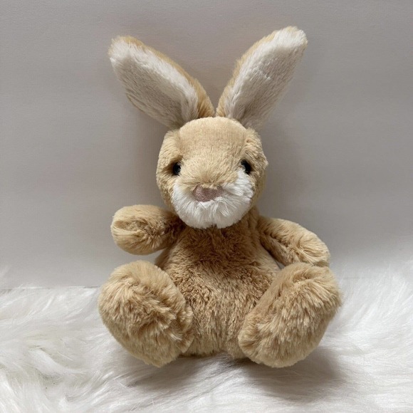 Jellycat Other - Jellycat Bunny Rabbit Easter Brown Tan 7" Plush Ears Stand Up HTF Rare Stuffed